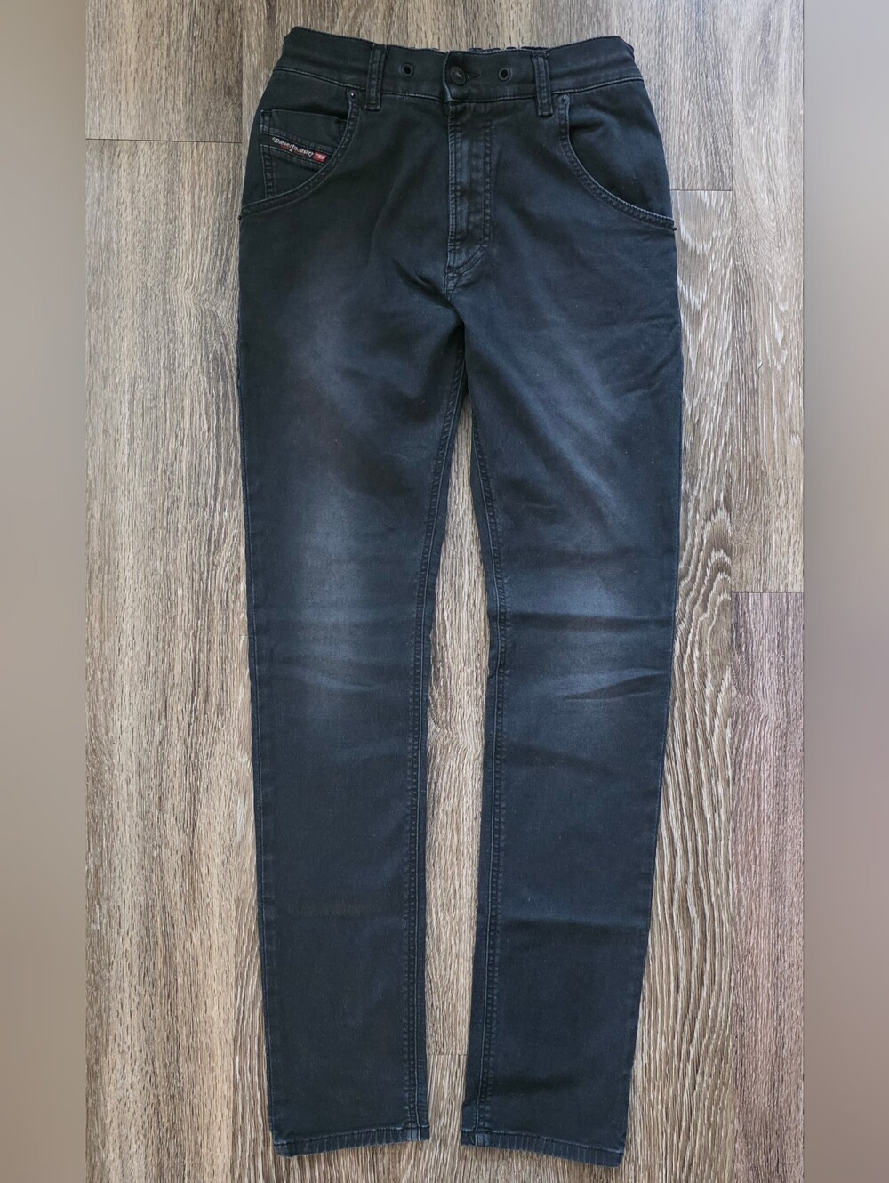 Men's Slim Fit Black Jeans Diesel W26 L32